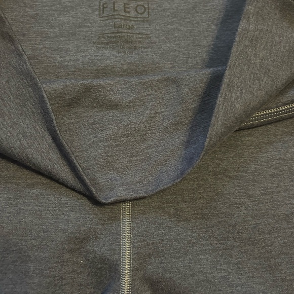 Fleo Blue/Black Leggings 25' woman's large El Toro - Picture 3 of 3